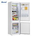 Built-in Wholesale Double Door Panel Ready Built in Refrigerator for Home